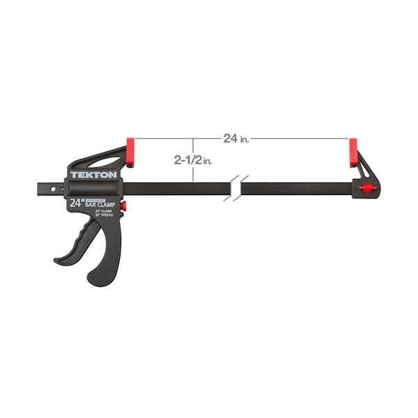 24 Inch Ratchet Bar Clamp / 30 Inch Spreader